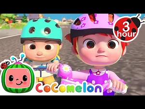 No Training Wheels! YoYo and Her Bike! | CoComelon | Nursery Rhymes & Kids Songs | Moonbug Kids