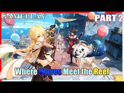 Where Waves Meet the Reef Event PART 2 [JP DUB] | Genshin Impact 6.5