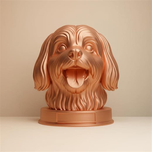 File STL Havanese / Busto di cane stampabile in 3D (download digitale) - Etsy Italia