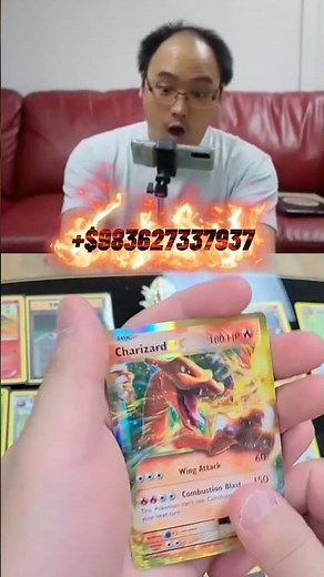 He Got the RAREST CHARIZARD EVER 🔥 #pokemon