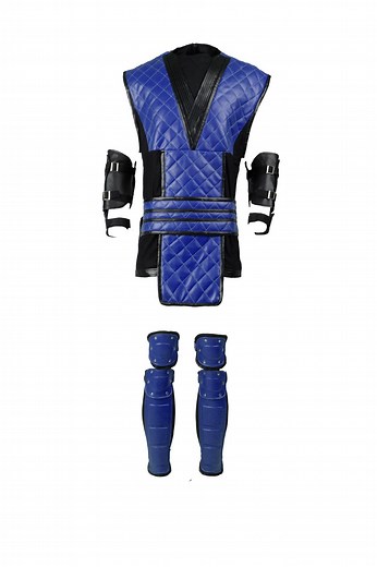 Subzero Mortal Kombat Cosplay Vest and Costume Handcrafted by Ox and Bulls - Etsy