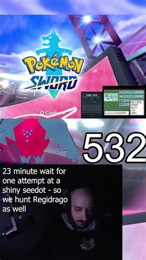 23 minutes for a shiny seedot??? Pokemon Ruby/Sapphire/Emerald RNG Manipulation #shorts