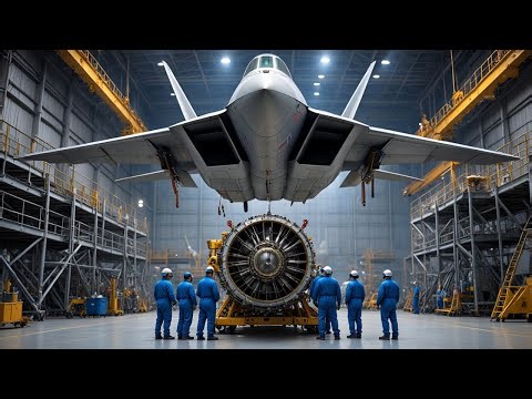 How The ENGINE Of One Of America's FASTEST Fighter Jet Is Made