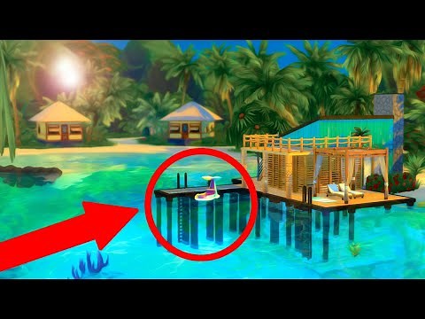 Sims 4 Island Living Beach Shack Build!