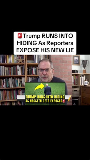 🚨Trump RUNS INTO HIDING As Reporters EXPOSE HIS NEW LIE#fyp ##viral #discussion #foryouu #foryoupage