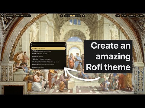 How to Rice Hyprland (Part 8) | Rofi