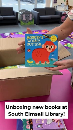 We've been unboxing new books at South Elmsall Library! Including Bluey, Hey Duggee, Julia Donaldson, fantasy books, ghost strories and so much more! Visit South Elmsall Library to borrow or reserve at: https://wakefield.ent.sirsidynix.net.uk/ #NewBooks #Libraries #Unboxing #Bluey #HeyDuggee #JuliaDonaldson | Wakefield Libraries