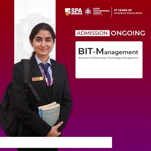 808 reactions | Admission Ongoing for BIT-Management — Intake 2082...