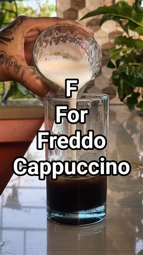 F for Freddo Cappuccino #asmr #FreddoCappuccino