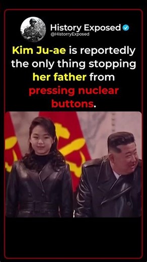 How Kim Jong Un's Daughter Prevents Kim From Pressing Buttons 👧🚀