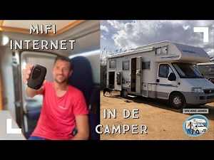 Internet in de camper in het Buitenland? Een Mifi router i.c.m. Prepaid simkaarten!