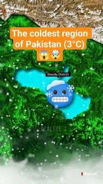 Mind-Blowing Geography Facts About Pakistan You Didn't Know! 🤯🇵🇰 #pakistan #facts #skardu #shorts