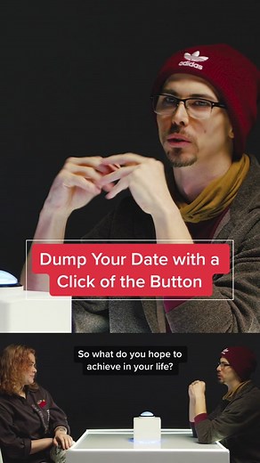 the woman was too stunned to speak #TheButton