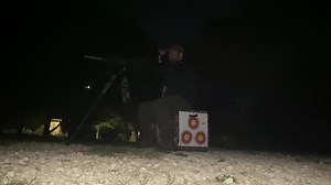 Grey fox wont be going after any more of our chickens! Burris Optics BTH35 handheld and the BTS50 Optics on the 6.8 SPC FOXPRO Inc. XWAVE with Nutty Nuthatch was too much to handle! Wicked Lights - REKON Tripod - Triclawps Outdoors Saddle mount | Texas Game Hunters