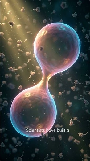 The Molecular Lasso: How Synthetic Cells Divide 🧬