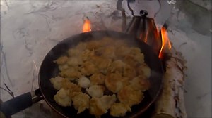 Sunday Boil Up - Cod Tongues & Bread Buns... William Larkham Jr Videos...play HD The Outdoors Man,The Big Land.. https://www.youtube.com/user/Willoioam | Welcome To Then & Now Newfoundland & Labrador