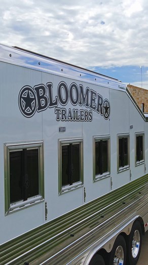 Built for champions, designed for you 💪 From trainers to living quarters, we set the standard in quality, safety, and style. #onlythebest | Bloomer Trailers