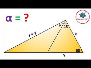 Find the Missing Angle in the Triangle | 2 Methods
