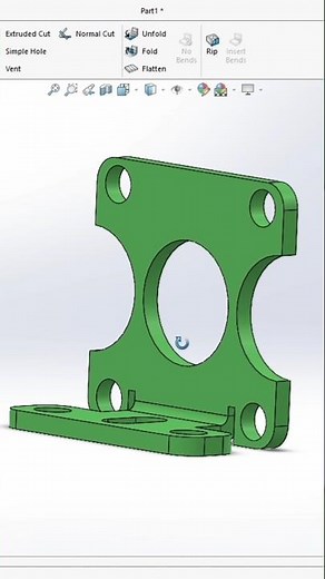 #design #education #mechanical #solidworks #sheet #sheetmetal #bracket #sheetmetal bracket #tutorial