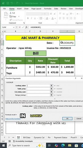 Dynamic Invoice in Excel | Step-by-Step Easy Method (Auto Update Invoice)