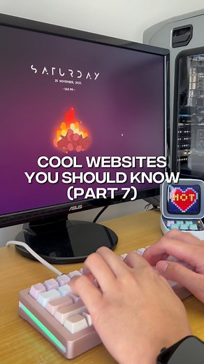 Tech Bytes | Cool websites you should know (part 7) #coolwebsites #animation #pcsetup | Instagram