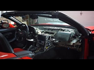 C5 Corvette Dashboard Removal & Blend Door Actuator Replacement (Time-lapse)