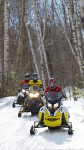 Rev up your winter fun: Explore 7,000 miles of snowmobile trails in NH. ❄️ | VisitNH - New Hampshire
