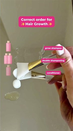 The Right Order for Hair Growth 🌸