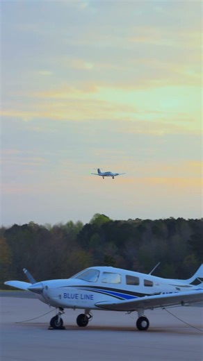 This could be you on your final landing to finally graduate flight school!