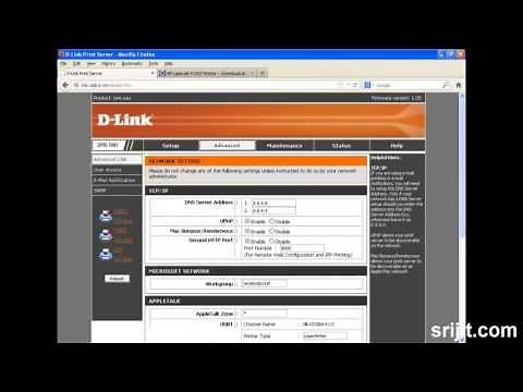 Setup DPR-1061 3 Port Print Server with Dot matrix and Laserjet Printers