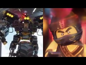All Quake Mech Scenes | The LEGO NINJAGO Movie