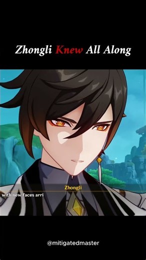 Zhongli always knows🔥🔥 | Genshin Impact #ronova #snezhnaya #genshinimpact