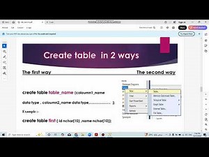 part 2| course database(section 1)