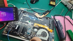 维修粉丝笔记本简单秒杀全程不删减，维修思路。教你怎么简单维修#电路板维修 #笔记本电脑维修