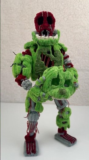 Part 2 | FNAF Springtrap Pipe Cleaner Figure Showcase (No Suit)