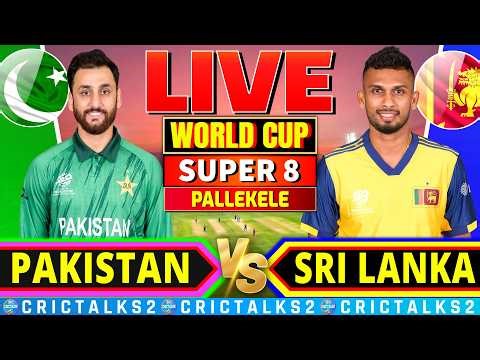🔴 PAK vs SL Live Match Today, T20 World Cup 2026, Last 16 Overs Cricket Live Scores, Commentary
