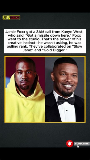 Jamie Foxx's Wild Story of Kanye's Insane Late-Night Studio Call