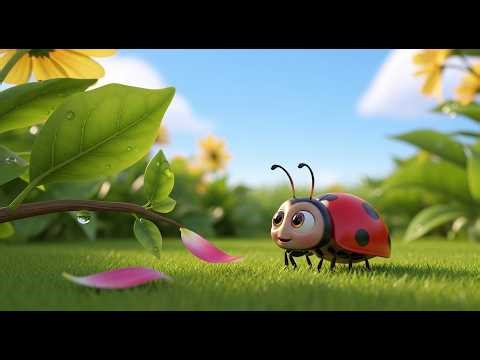 Itsy Bitsy Ladybug | Cute Insect Song for Kids | Nursery Rhymes & Songs for Children