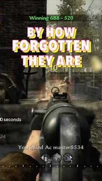 Ranking 5 COD Maps by How Forgotten They Are #shorts
