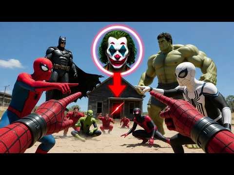 NGƯỜI NHỆN CHIBI & HULK CHIBI: Cuộc Phiêu Lưu Đại Chiến Vui Nhộn Với Joker, Hulk Và Salvador