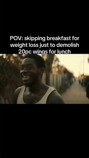 When you demolish the food and purple drink
