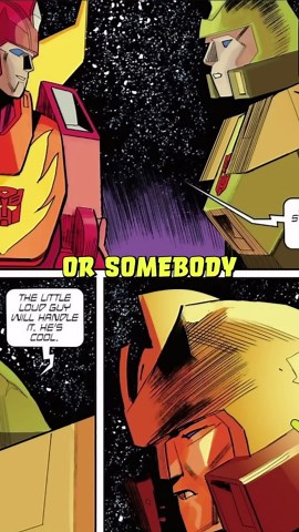 Cliffjumper creates a new Autobot to save Cybertron!