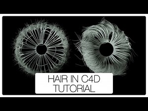 Hair Tutorial in C4D (Cinema4D)