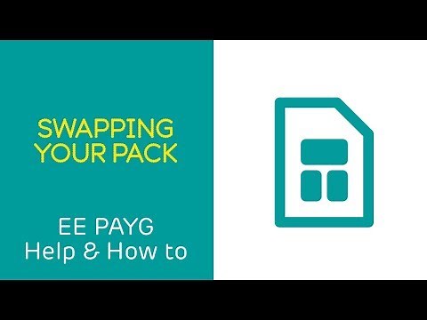 EE PAYG Help & How To: Swapping your pack