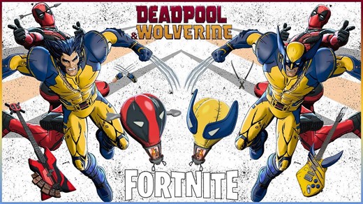 New Deadpool and Wolverine skins coming to Fortnite!