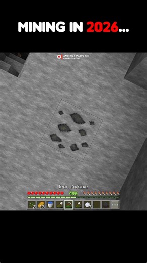 Minecraft Mining: 2020 vs 2026 😂 | Wait For End 💥 | #shorts #minecraft