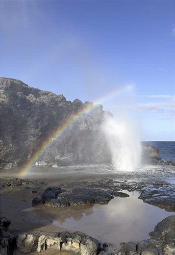 Maui is amazing! Nakalele Blowhole, Kaanapali Coast, Ho’okipa Beach #beach #maui #hawaii #blowhole #ocean #coast