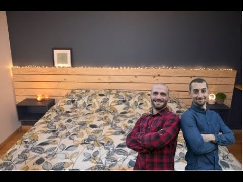 Une tête de lit en palette facile à faire chez vous !!