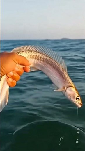 Ocean Ribbon 🌊: This fish has an INSANE dorsal fin! #Shorts