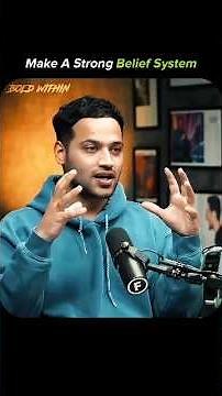 Make A Strong Belief System 💯 |Raj Shamani | #inspiration #moneymindset #motivation